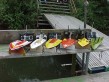 v.l.n.r. die Boote von Jrgen Thiele, Jrg Heuser, Bernd Liesch, Jrg Mrkwitschka, Jrg Fink und Harald Melchert