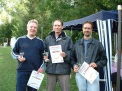 v.l.n.r. Marc Wehberg, Florian Braunsfurth und Rdiger Strau jun.