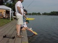 Achtung die Boote in das Wasser.....