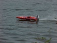 Das Boot von Hans-Dieter Stengel mit Vollgas!
